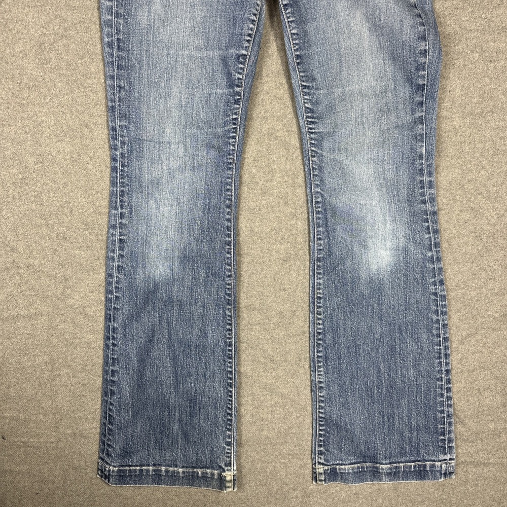 Gap Jeans Women 6 L Boot Cut Long‎ Lean Low Rise Dark Wash Denim Canada 31x34.5 - Picture 4 of 11